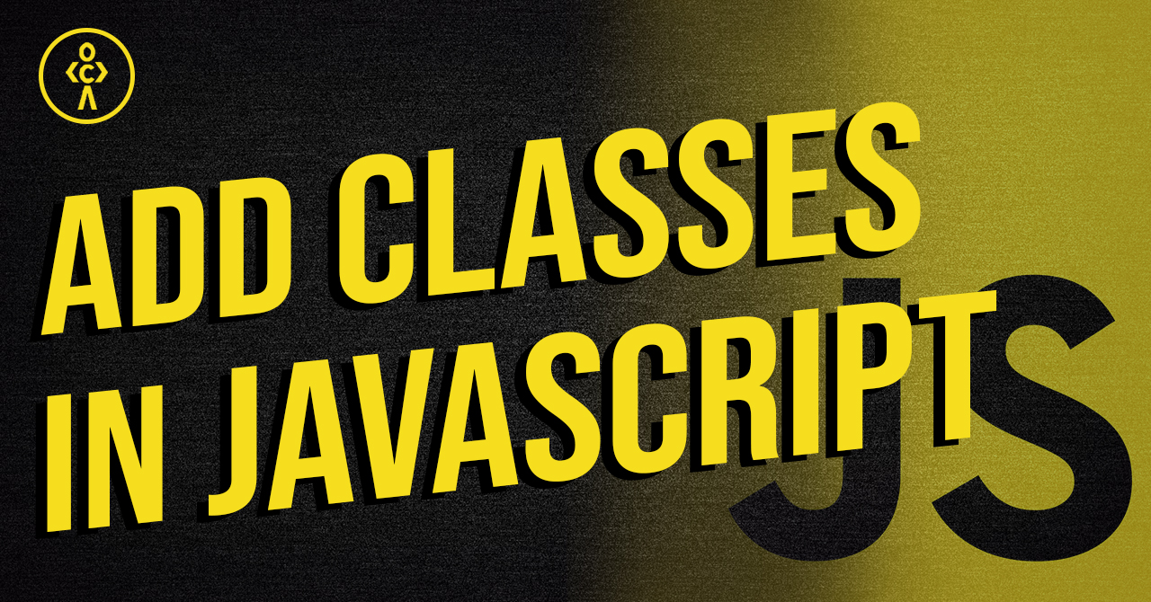 add class to element javascript