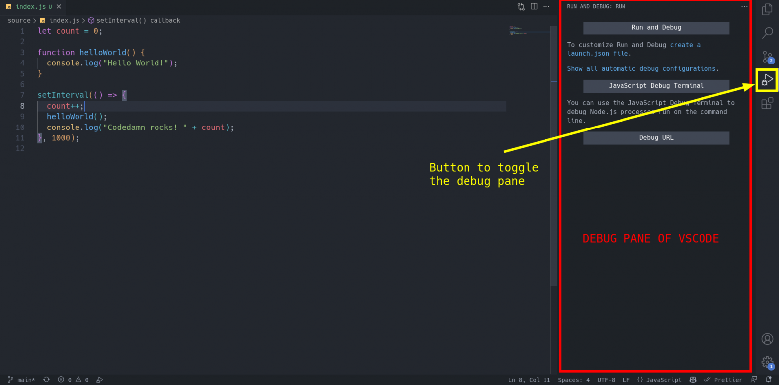 How to debug Node.js in Visual Studio Code? Node.js debugging VS Code