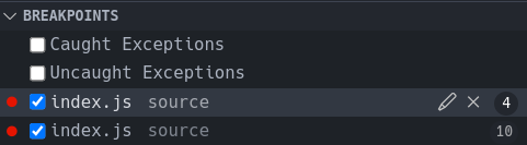 Breakpoints
