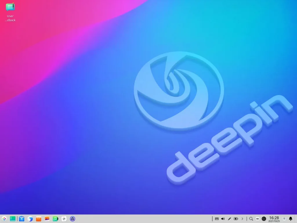 Debian-based Deepin Linux